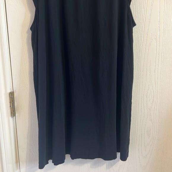 Theory Black Sleeveless Mini Dress. Size L - Picture 9 of 9